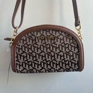 Tommy Hilfiger Structured Printed Sling Bag